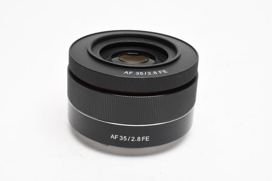 Samyang AF 35mm f2.8 FE Lens for Sony E, Mint-, Boxed