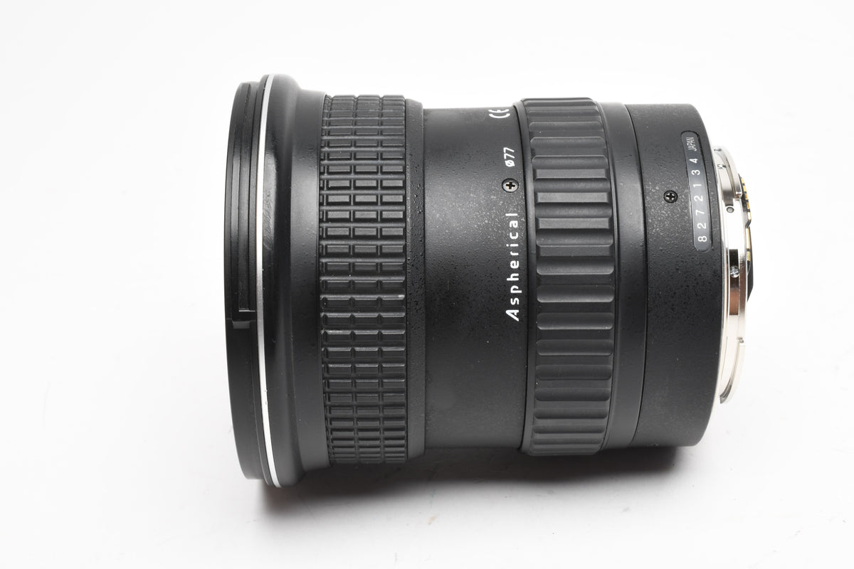 Tokina SD 11-16mm f2.8 IF DX AT-X Pro lens for Canon EF, Great