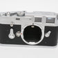 Leica M3 SS Chrome body, Fully CLA'd, 6M warranty, cap, clean, works great