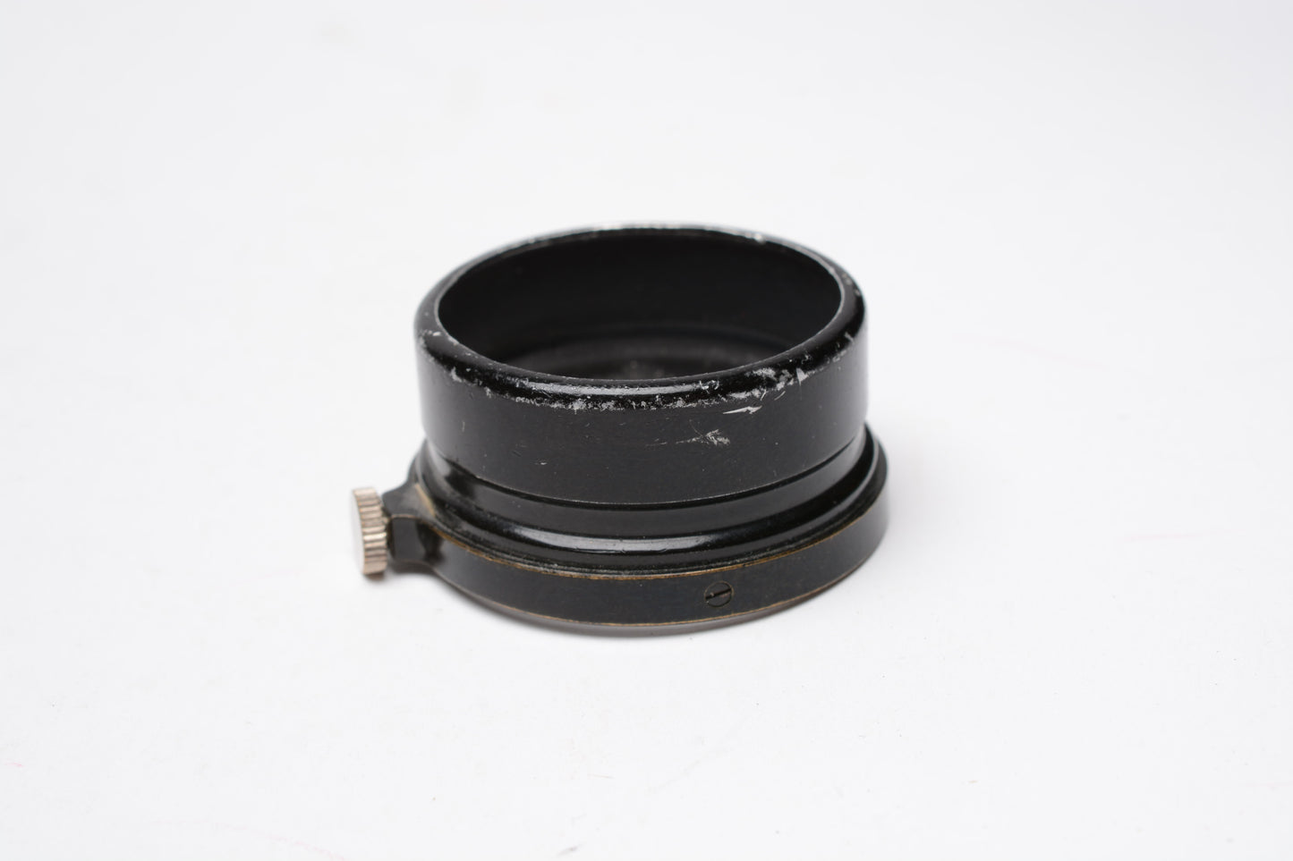 Leica Leitz FISON lens hood for Elmar 5cm 50mm f/3.5 lens, Black, nice