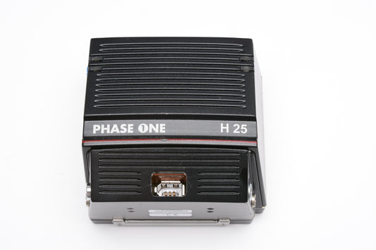 Hasselblad Phase One H25 medium format Digital Back 22MP, Case + CD, Nice
