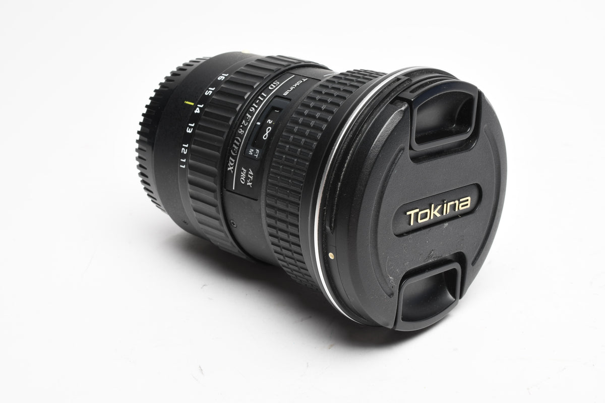 Tokina SD 11-16mm f2.8 IF DX AT-X Pro lens for Canon EF, Great