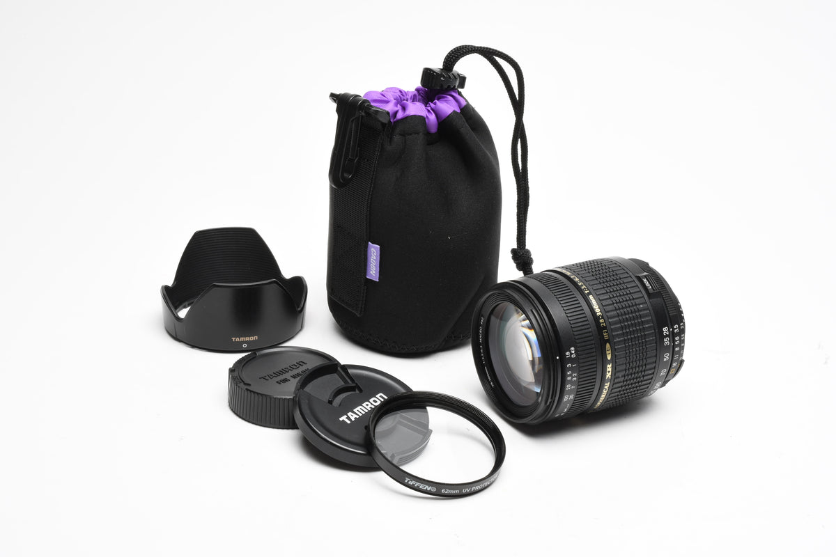 Tamron AF 28-300mm f3.5-6.3 XR Di LD ASPH IF Macro Nikon A06 w/Hood+UV+Pouch