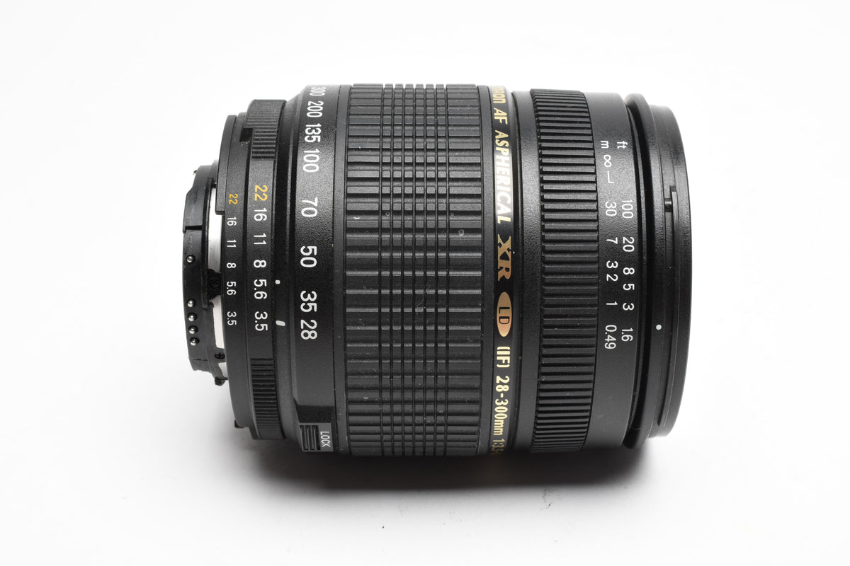 Tamron AF 28-300mm f3.5-6.3 XR Di LD ASPH IF Macro Nikon A06 w/Hood+UV+Pouch