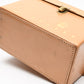 Revere Vintage tan leather case ~8.5 x 5.5 x 4.5", Nice