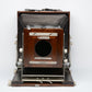 Ebony RW810 8x10 camera Mahogany & Titanium in Pelican 1610 rolling case +lens board