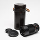 Vivitar 200mm f3.5 telephoto lens M42 mount, Mint-, nice glass, caps + case