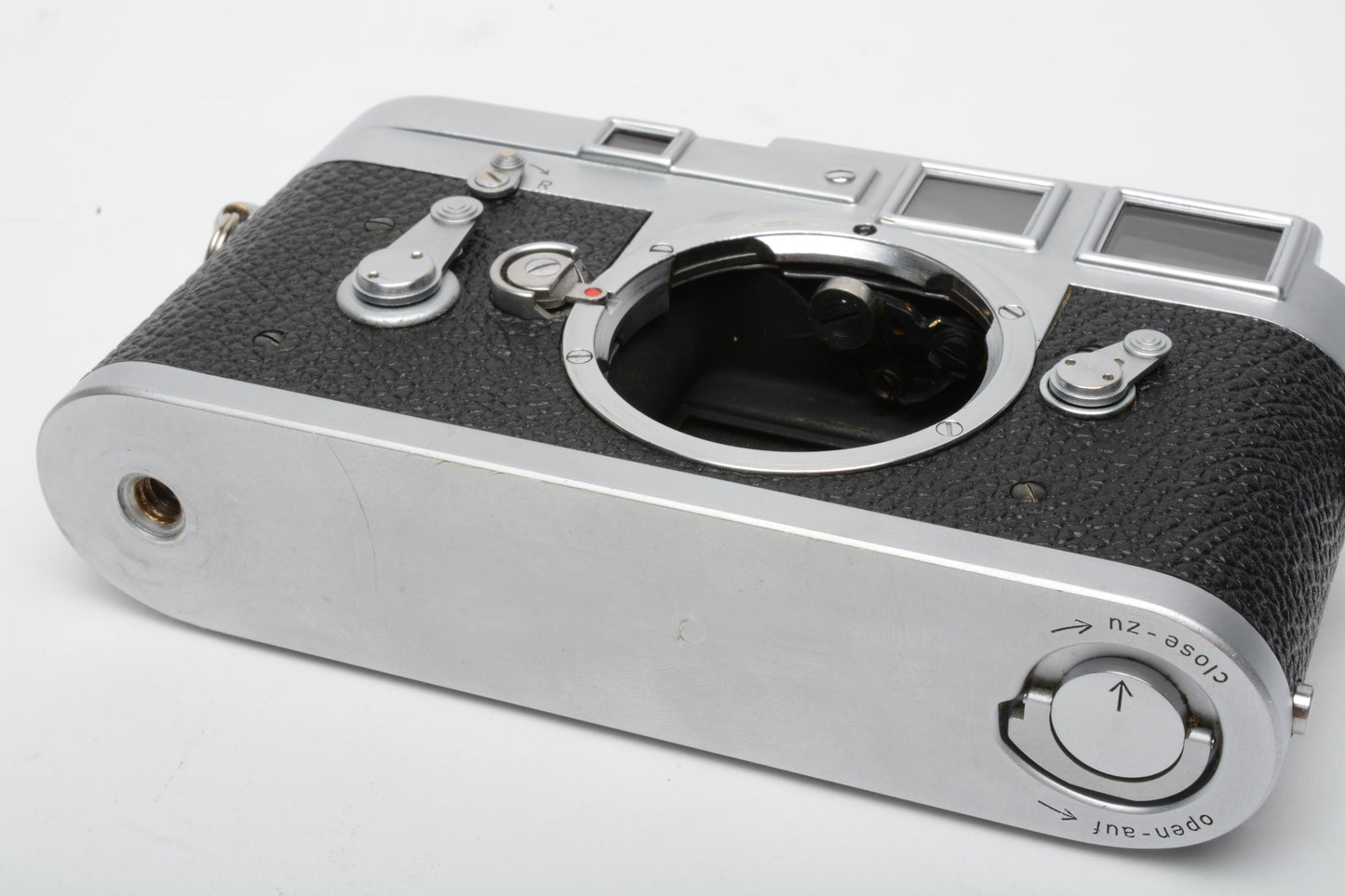 Leica M3 SS Chrome body, Fully CLA'd, 6M warranty, cap, clean, works great