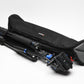Benro Aero 4 tripod w/S4 video pan head, QR plate and Manfrotto carry case