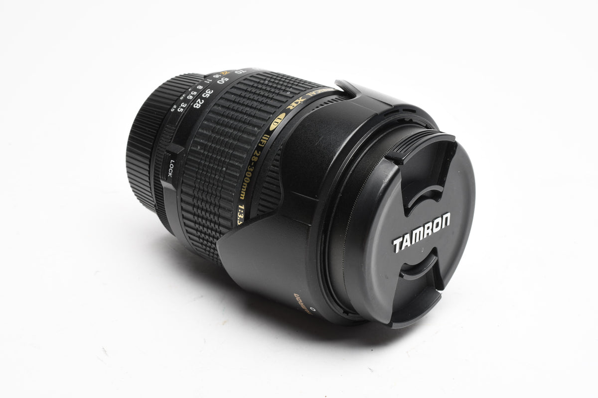 Tamron AF 28-300mm f3.5-6.3 XR Di LD ASPH IF Macro Nikon A06 w/Hood+UV+Pouch