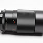 Vivitar 200mm f3.5 telephoto lens M42 mount, Mint-, nice glass, caps + case