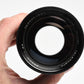 Vivitar 200mm f3.5 telephoto lens M42 mount, Mint-, nice glass, caps + case