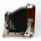 Ebony RW810 8x10 camera Mahogany & Titanium in Pelican 1610 rolling case +lens board