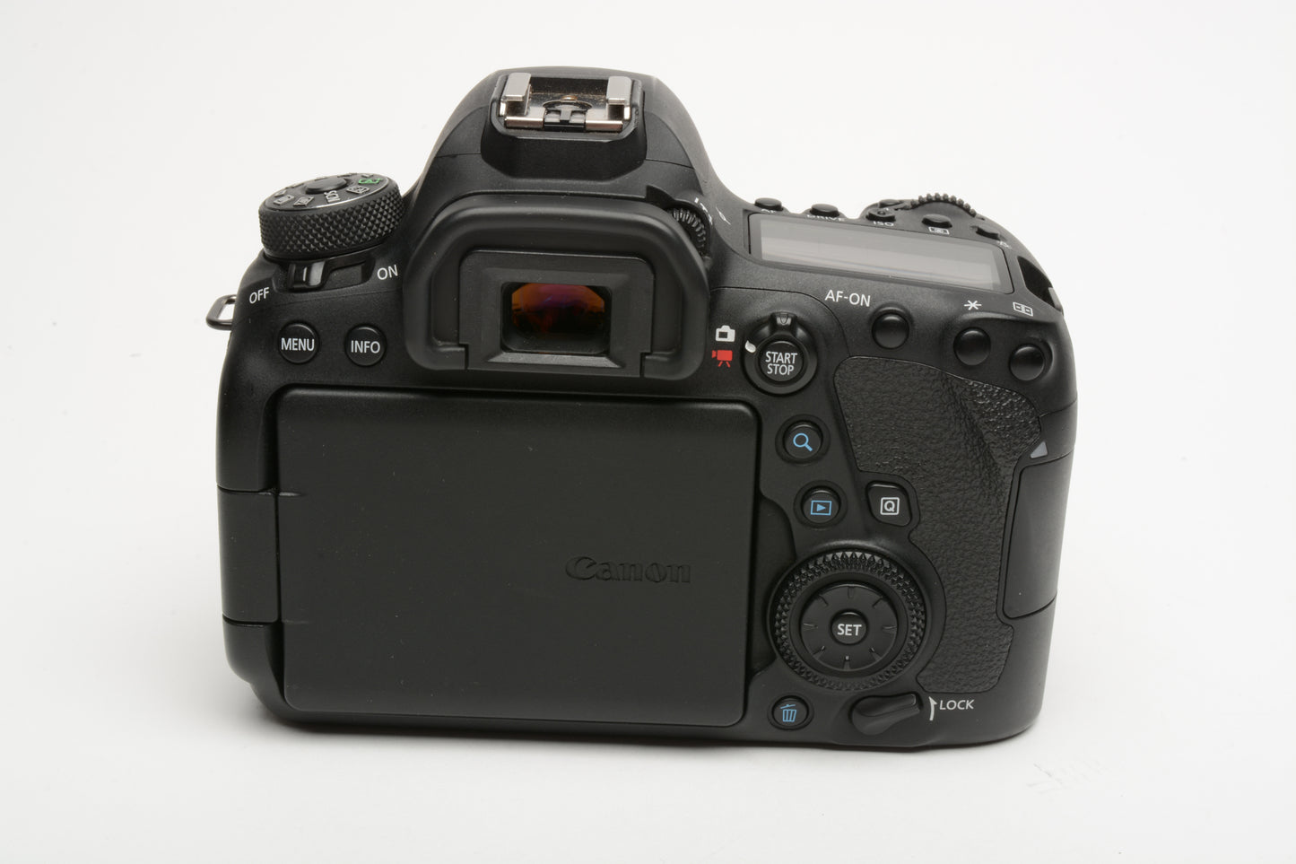 Canon EOS 6D Mark II 26.2MP DSLR body, batt, charger, only ~18K acts! tested, nice!