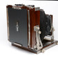 Ebony RW810 8x10 camera Mahogany & Titanium in Pelican 1610 rolling case +lens board