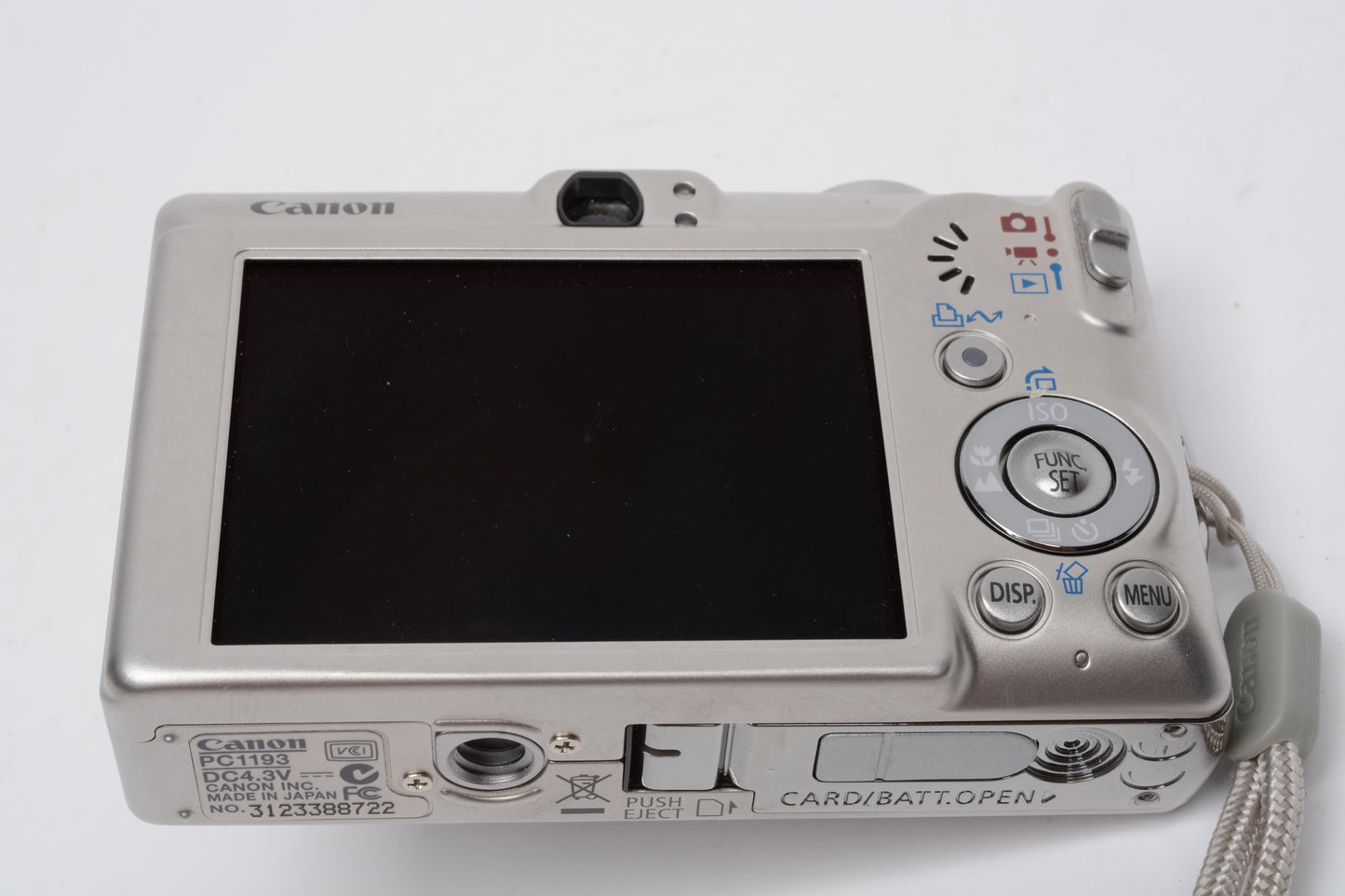 Canon PowerShot SD600 6MP Digital Point&Shoot w/batt+charger+SD Boxed