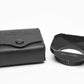Takumar 28mm f3.5 metal lens hood, 49mm diameter, Good w/Case