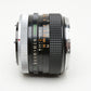 Canon 50mm f1.4 FD Silver Rim Prime lens Breech mount, caps, clean & sharp