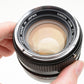 Canon 50mm f1.4 FD Silver Rim Prime lens Breech mount, caps, clean & sharp