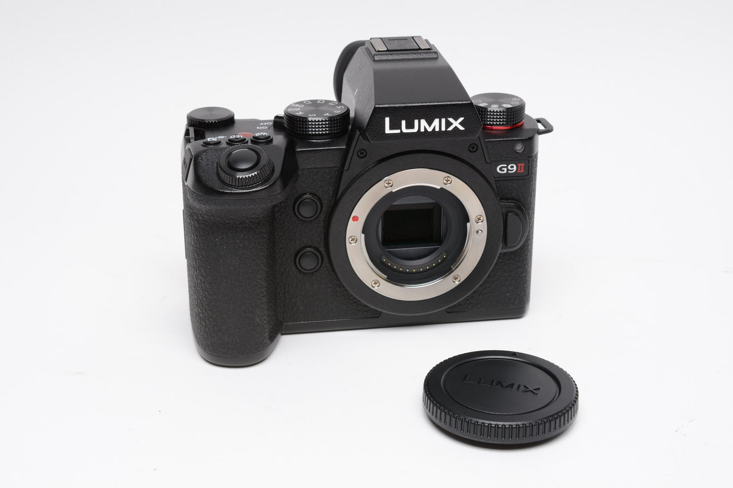 Panasonic Lumix G9II Mirrorless Body w/ batt, new strap, charging USB