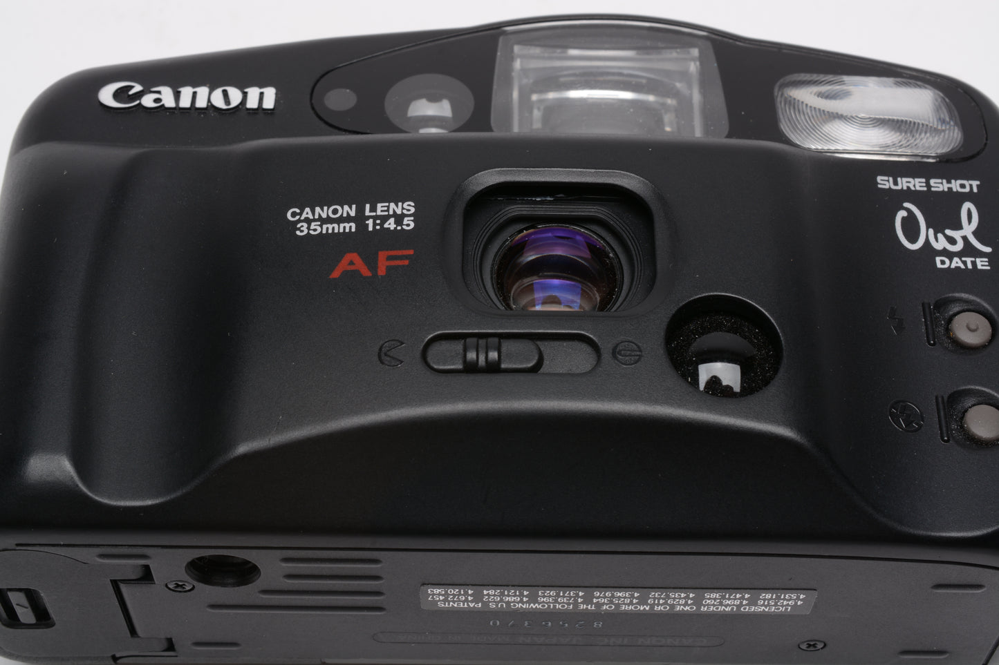 Canon SureShot Owl date 35mm Point&Shoot camera, manual, tested, great!