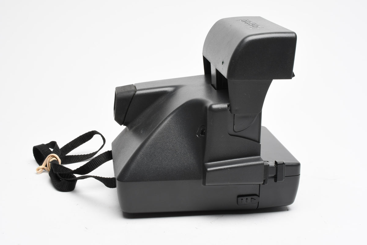Polaroid 600 OneStep Instant Camera (600 film), tested, clean, w/Strap