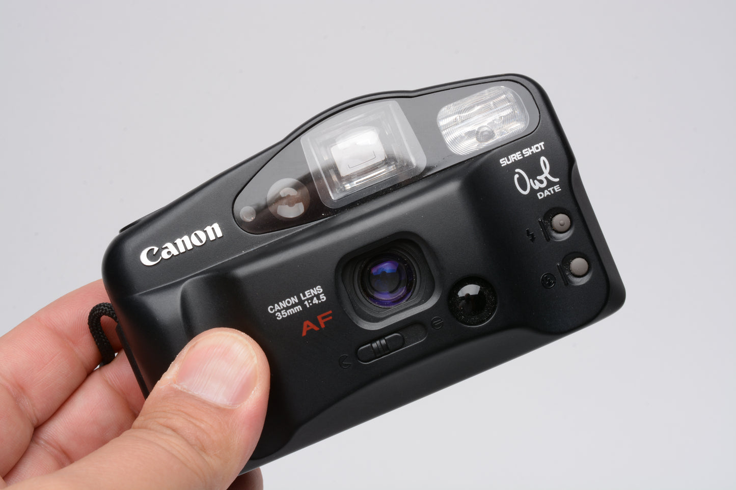 Canon SureShot Owl date 35mm Point&Shoot camera, manual, tested, great!