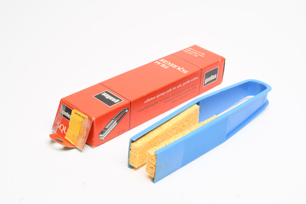 Yankee 4" Film Sponge Squeegee NIB