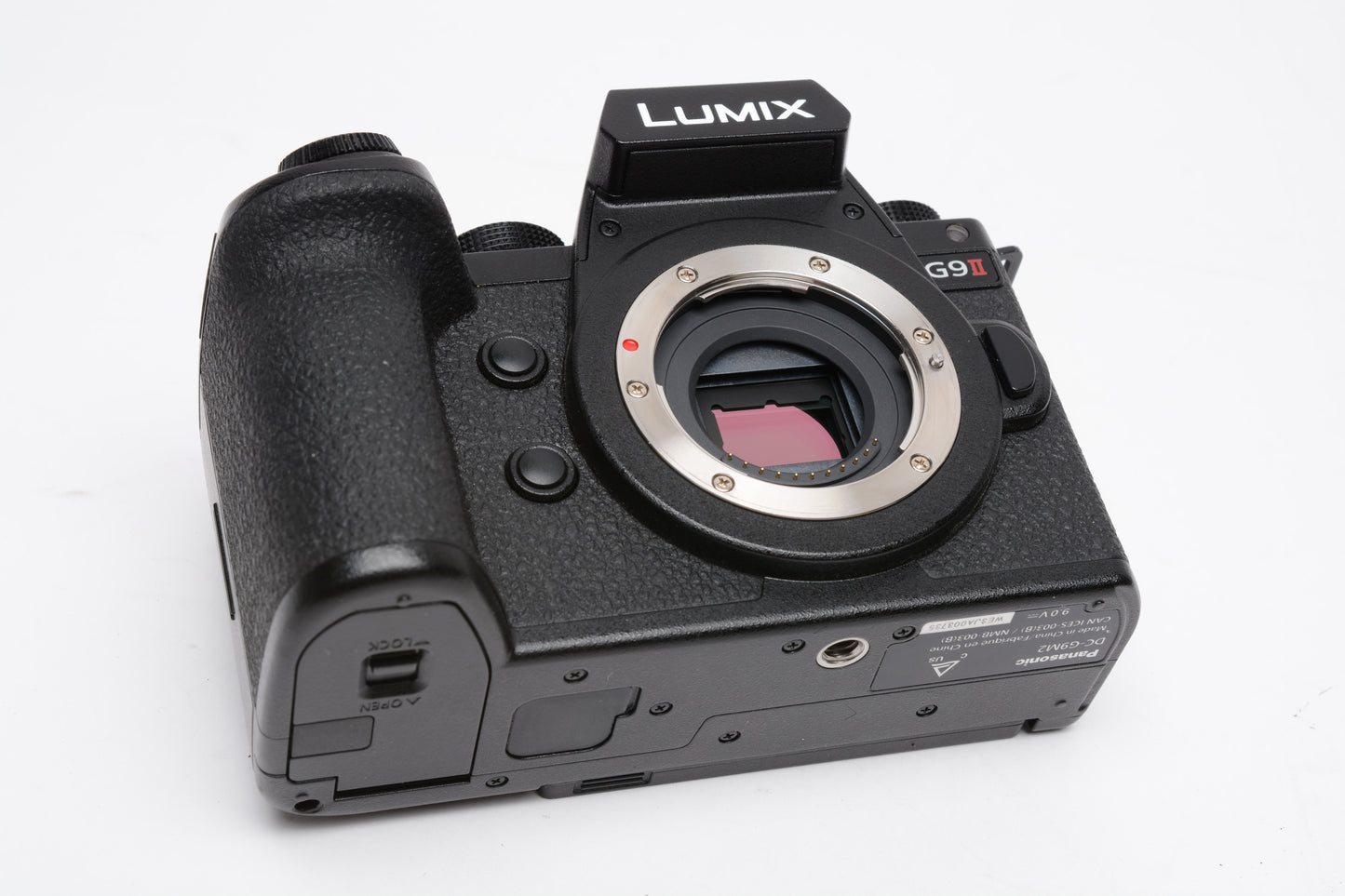 Panasonic Lumix G9II Mirrorless Body w/ batt, new strap, charging USB