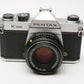 Pentax K1000 35mm SLR w/50mm f2 lens, New seals, strap, Late Version