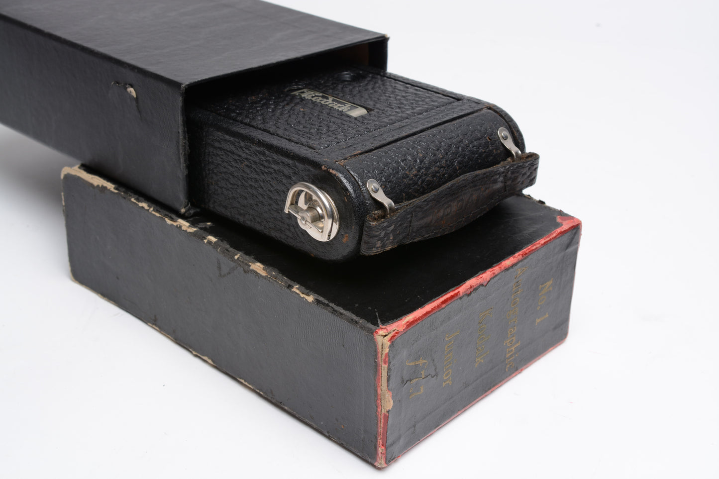Kodak No. 1 Autographic Junior w/ f7.7 vintage camera, Nice and clean+ Box!