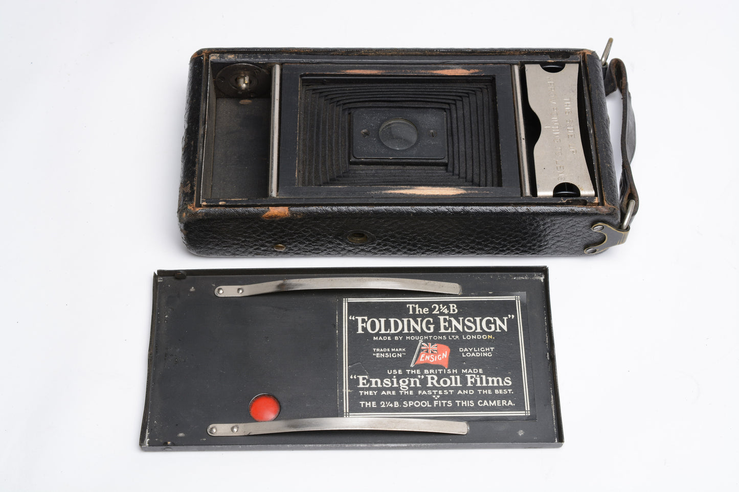 Houghton's Folding Ensign 2 1/4B vintage camera, Nice and clean