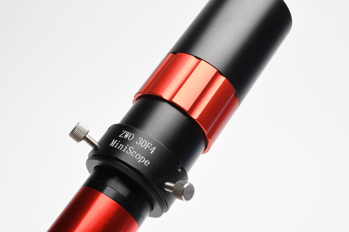 ZWO ZWO30F4 Miniscope w/ASI120mm Mini Lens, Very clean