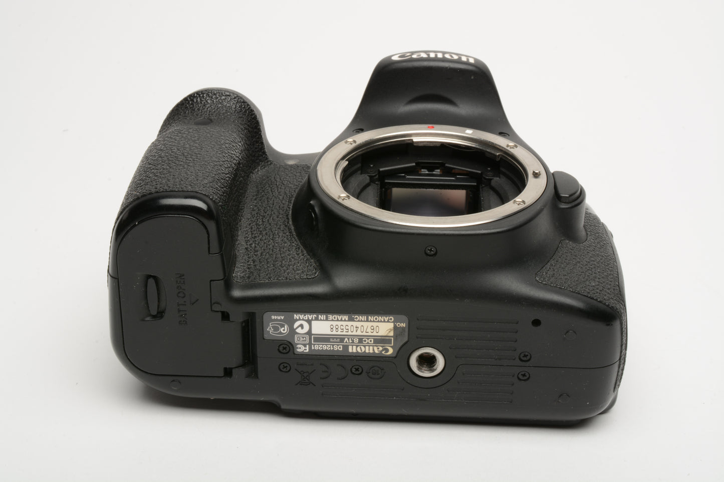 Canon EOS 60D Body, Batt, charger, USA version, 12,135 Acts, Tested, Nice!