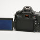 Canon EOS 60D Body, Batt, charger, USA version, 12,135 Acts, Tested, Nice!