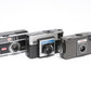 3X Kodak Instamatic cameras 126 format X-15, 300, S-10, Nice display