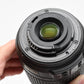Nikon AFS Nikkor 55-200mm F4-5.6G ED DX VR zoom lens, caps, pouch, hood, UV