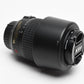 Nikon AFS Nikkor 55-200mm F4-5.6G ED DX VR zoom lens, caps, pouch, hood, UV