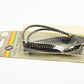 Satter PC to AC Coiled sync cord ~24", New
