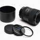 Tokina ATX-i 100mm f2.8 FF Macro Telephoto Lens Nikon F, UV+Hood+Caps