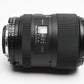 Tokina ATX-i 100mm f2.8 FF Macro Telephoto Lens Nikon F, UV+Hood+Caps