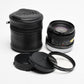 Kiron 28mm f2.8 wide lens for Canon FD Mount lens, Case, UV, Great!