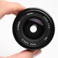 Vivitar 28mm f2.8 MC wide angle lens for Pentax PK mount, caps, clean
