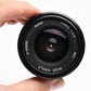 Vivitar 28mm f2.8 MC wide angle lens for Pentax PK mount, caps, clean