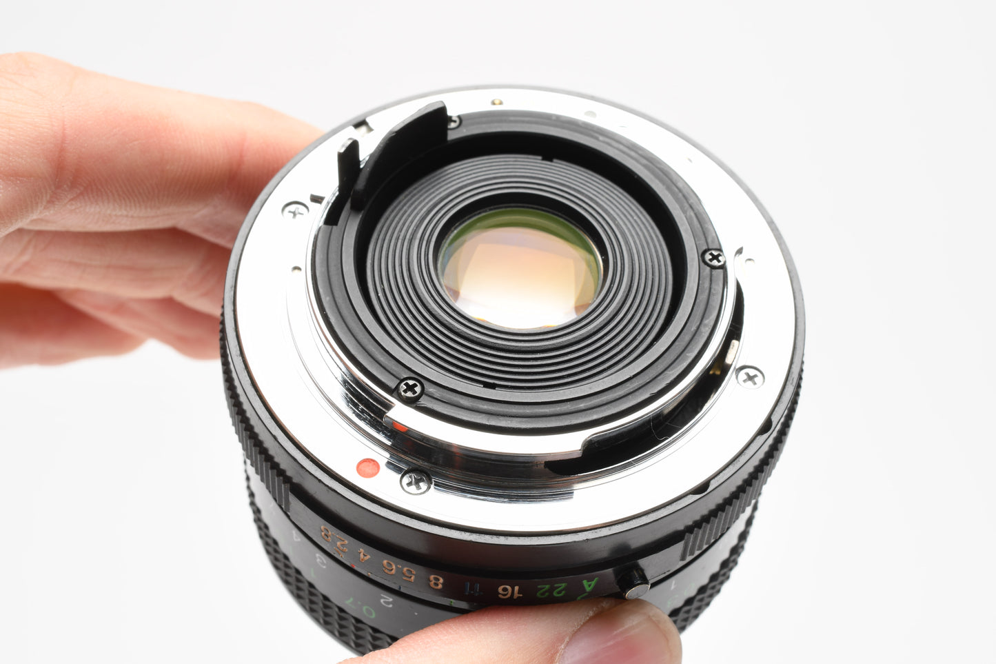 Vivitar 28mm f2.8 MC wide angle lens for Pentax PK mount, caps, clean
