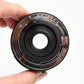 Vivitar 28mm f2.8 MC wide angle lens for Pentax PK mount, caps, clean