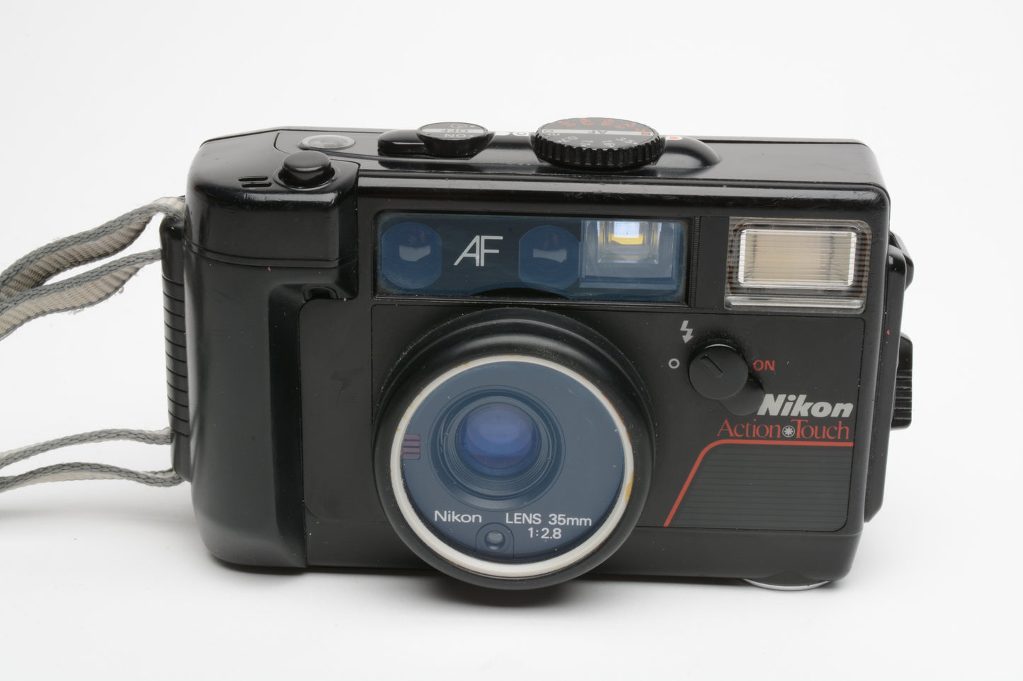 Nikon Action Touch AF 35mm Point&Shoot Camera Waterproof w/35mm f2.8 *Read