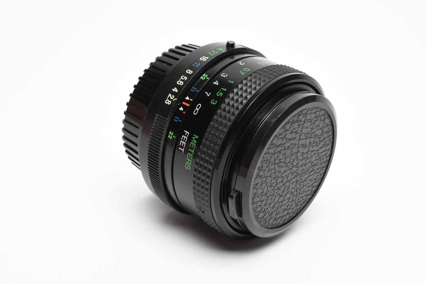 Vivitar 28mm f2.8 MC wide angle lens for Pentax PK mount, caps, clean