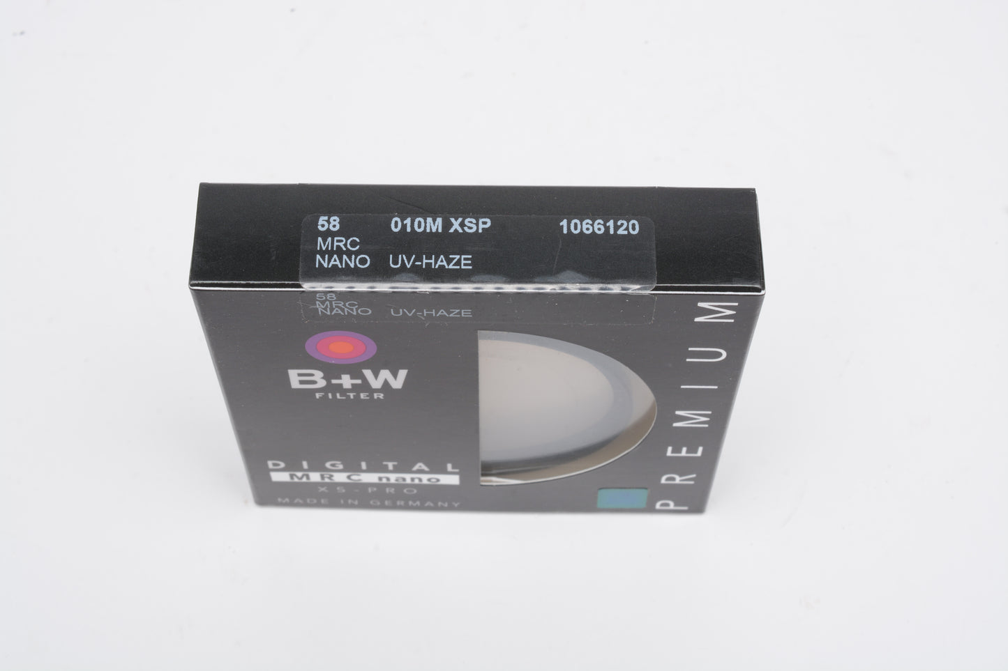 B+W 58mm MRC Nano 010M XSP filter, Mint- Boxed #1066120