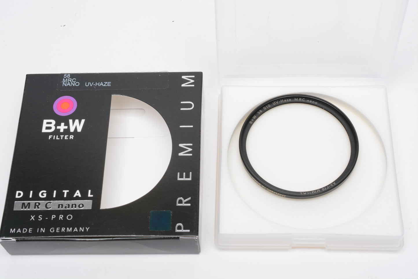 B+W 58mm MRC Nano 010M XSP filter, Mint- Boxed #1066120